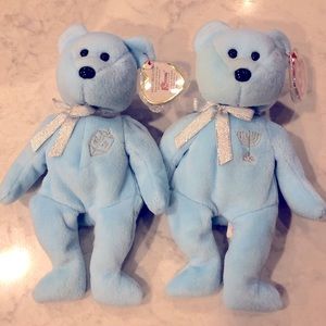 Ty Happy Hannukah Pair - Menorah and Dreidel